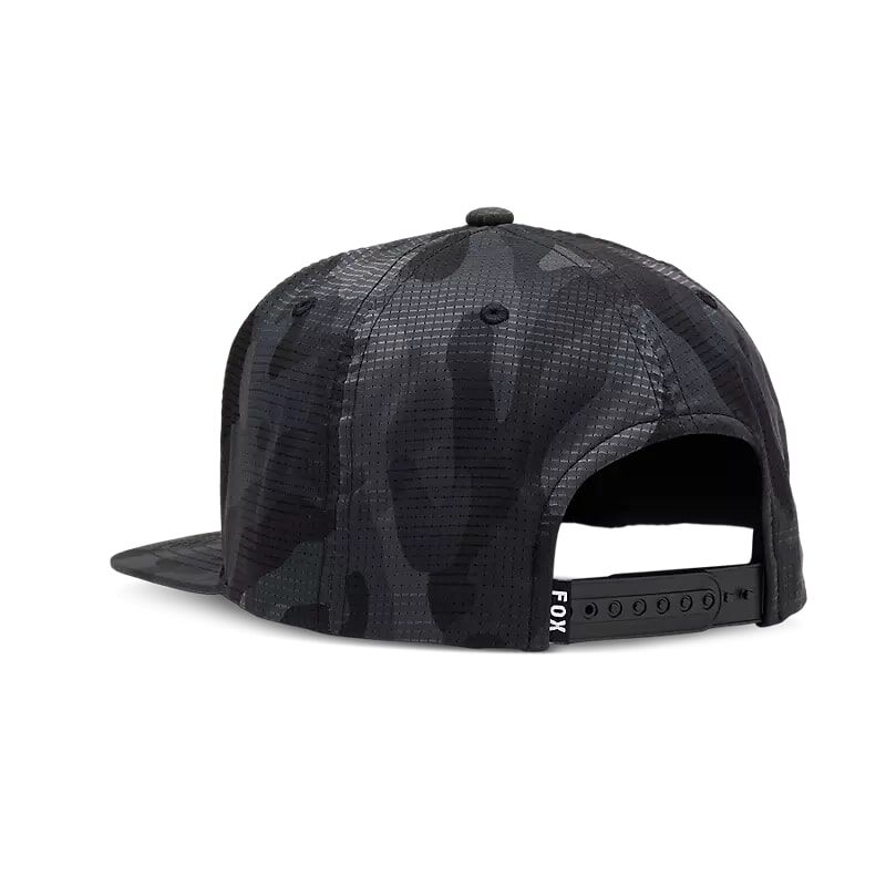 Fox Head Men's Fox Head Camo Tech Snapback Hat in Black Camouflage