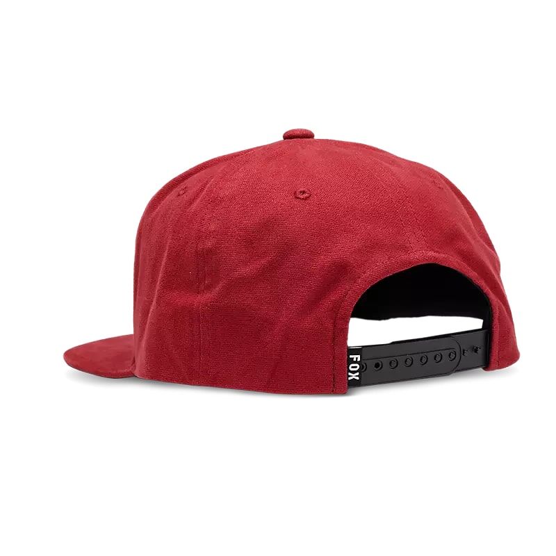 Fox Head men's Fox Head Snapback Hat in Flame Red