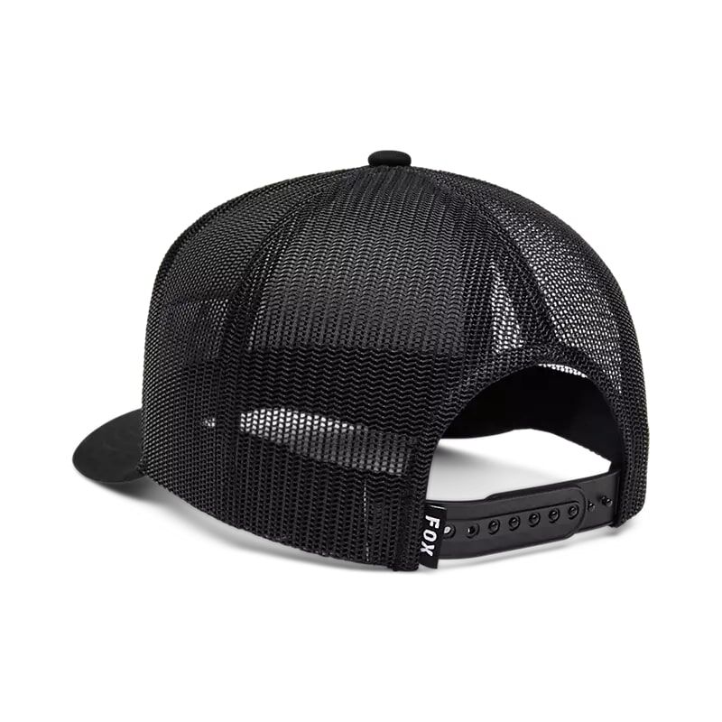 Fox Head Men's Image Trucker Hat in Black