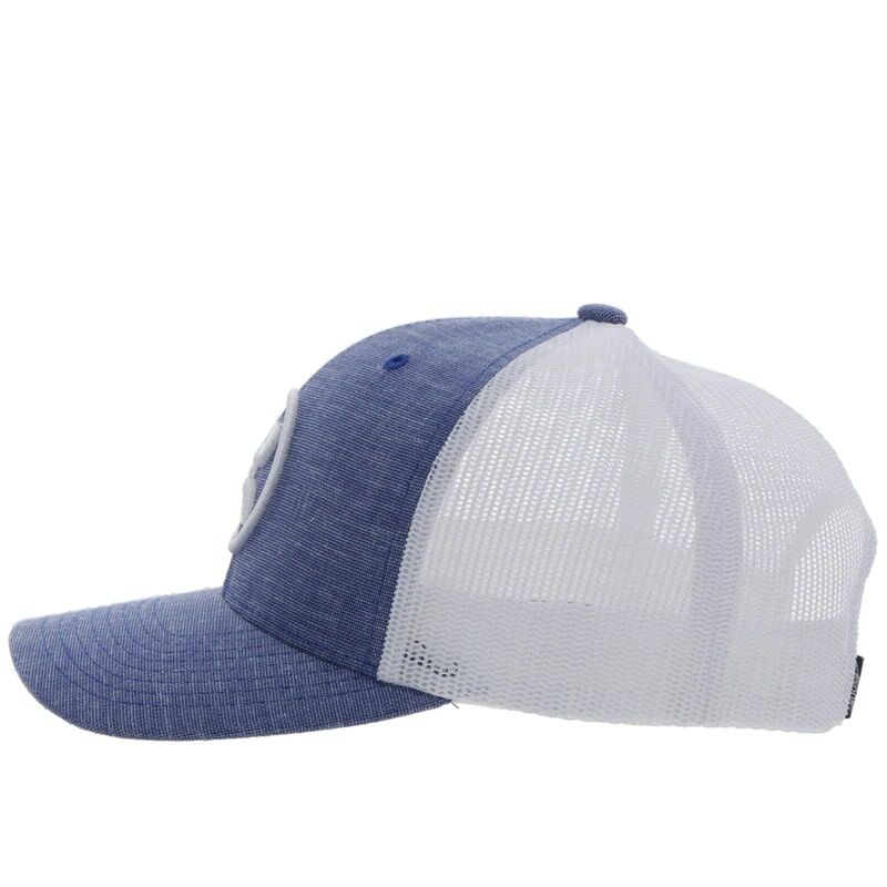 Hooey Men's O-Classic Hat in Blue/White