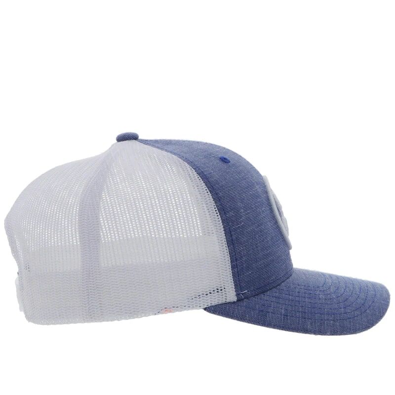 Hooey Men's O-Classic Hat in Blue/White