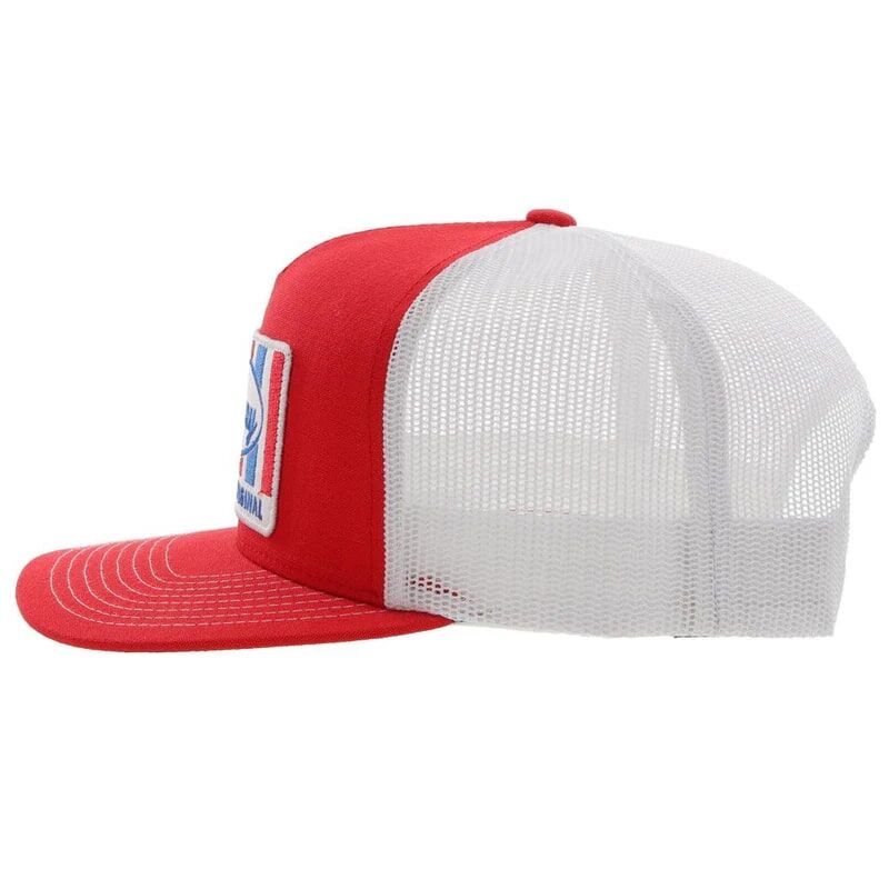 Hooey Men's Sudan Hat in Red/White