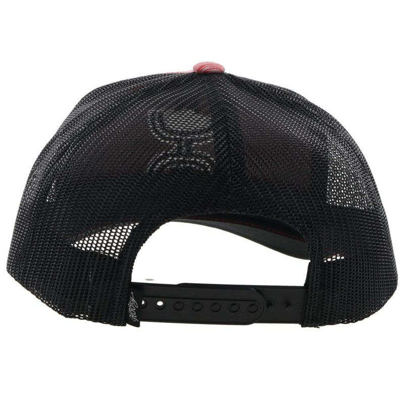 Hooey Men's Sterling Snapback Hat in Red/Black