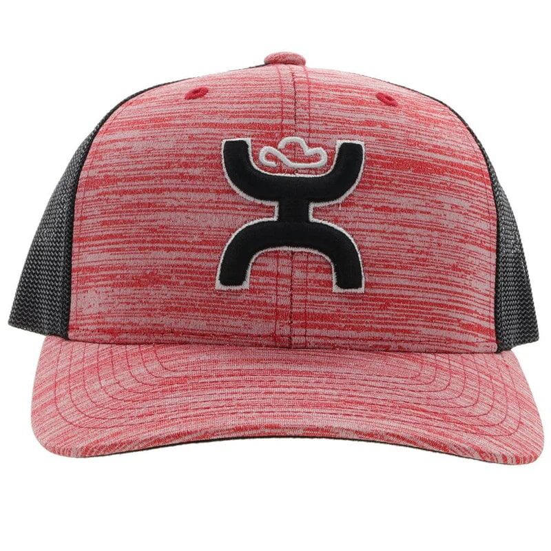 Hooey Men's Sterling Snapback Hat in Red/Black
