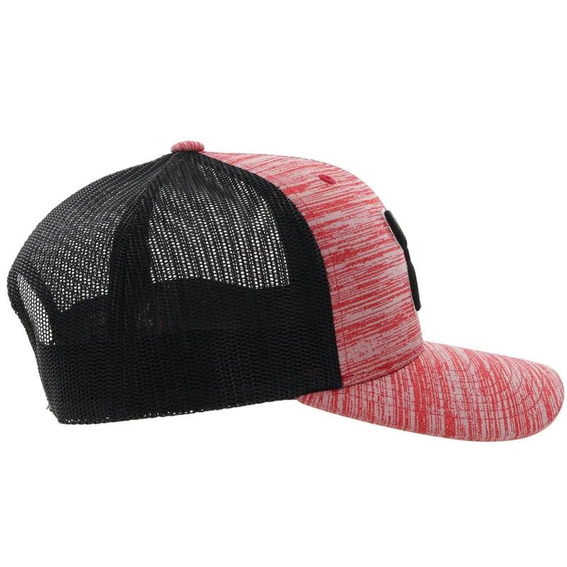 Hooey Men's Sterling Snapback Hat in Red/Black