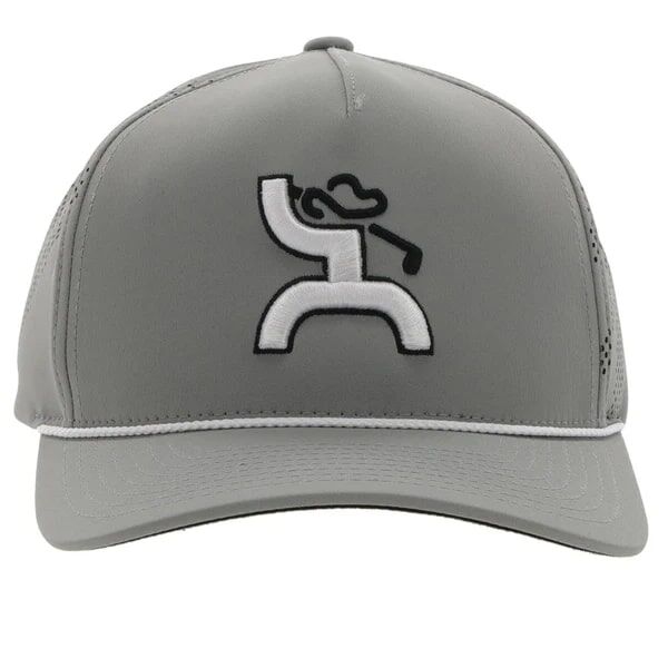Hooey Men's Golf Hat in Grey