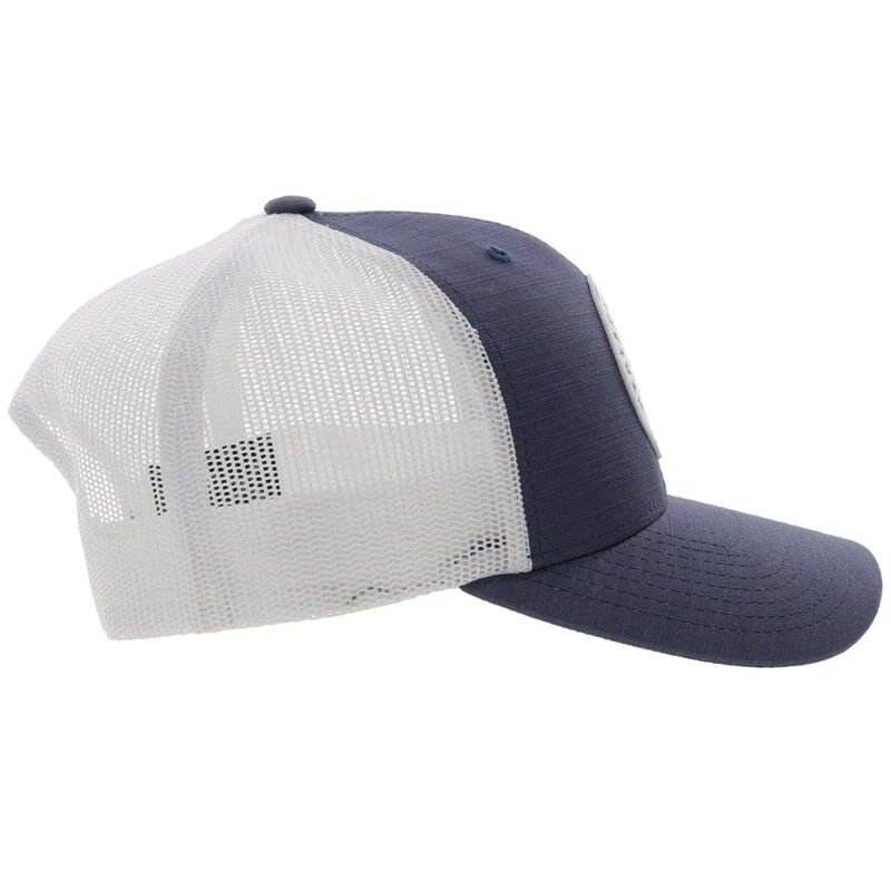 Hooey Men's Quanah Hat in Navy/White
