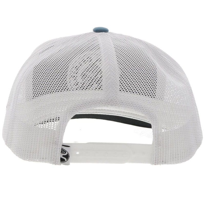 Hooey Men's Quanah Snapback Hat in Teal/White