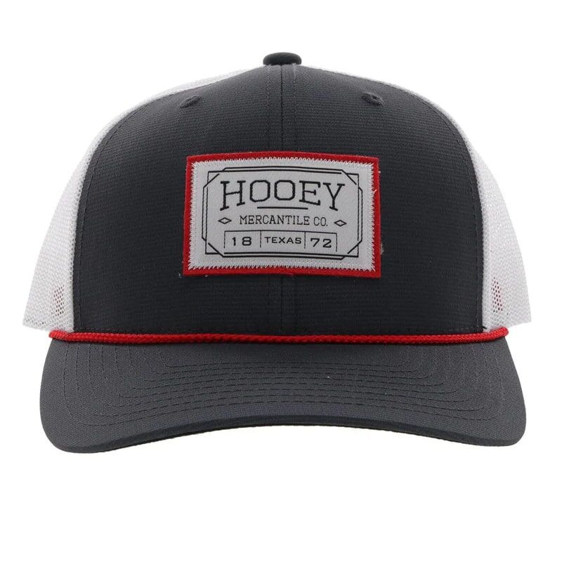 Hooey Men's Doc Trucker Hat in Navy/White