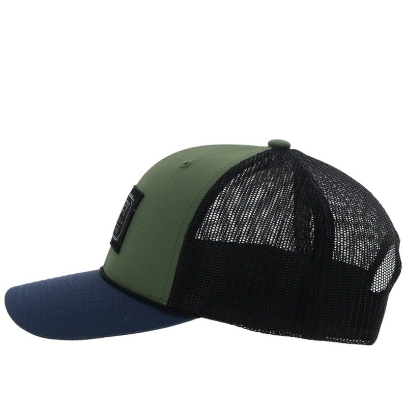 Hooey Men's Doc hat in Olive Black