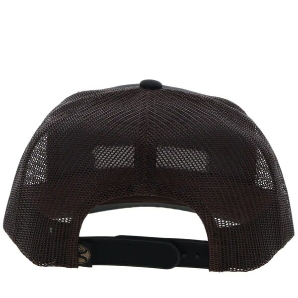 Hooey Men's Lock-Up Snapback Hat in Black