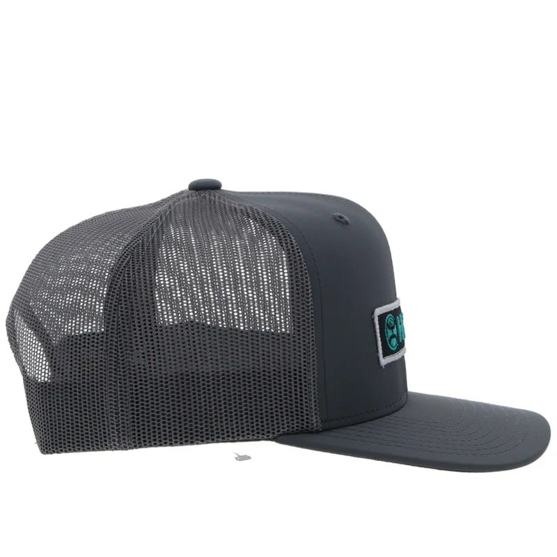 Hooey Men's Lock Up Snapback Hat in Grey