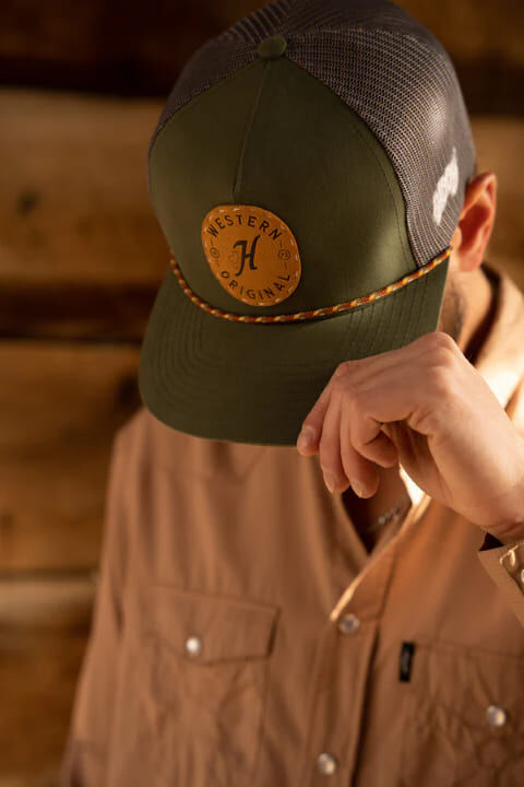 Hooey Men's Spur Hat in Olive