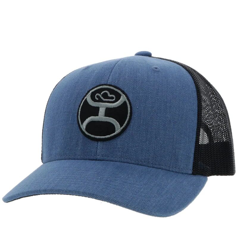 Hooey Men's Primo Hat in Denim/Black