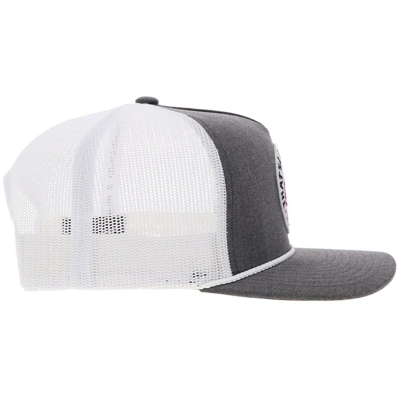 Hooey Men's John Wayne Hat in Grey/White
