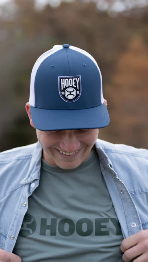 Hooey Men's Bronx Hooey Hat in Blue