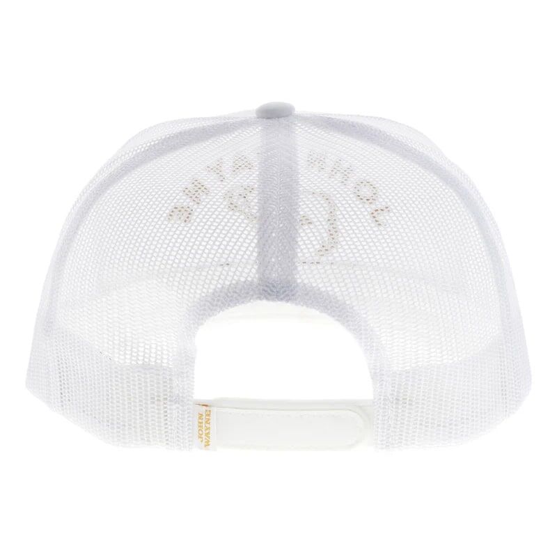 Hooey Men's John Wayne Stitched Logo Hat in White