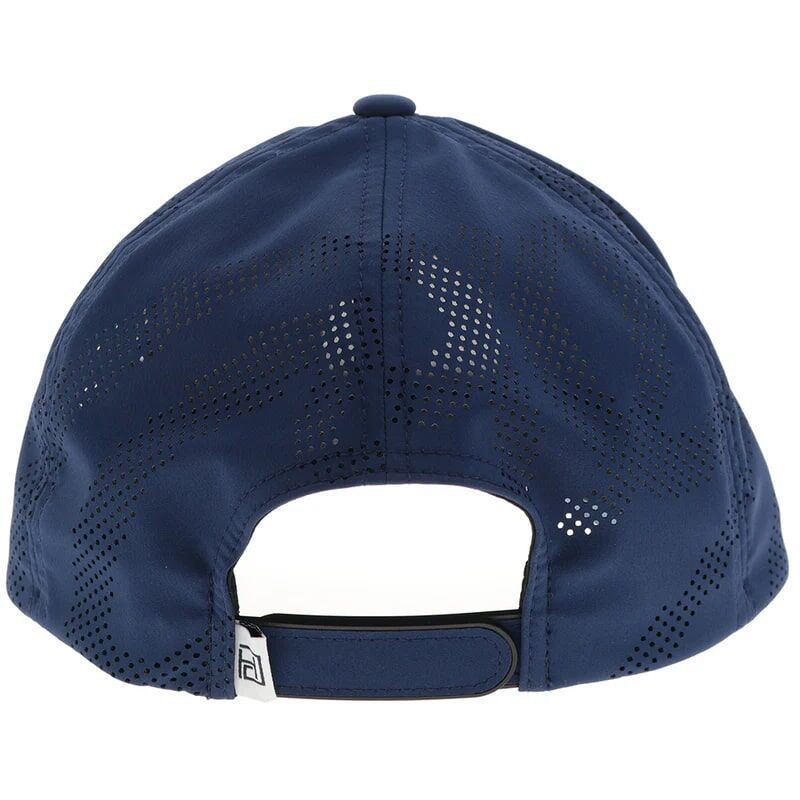 Hooey Men's Cowboy Golf Circle Patch Hat in Navy