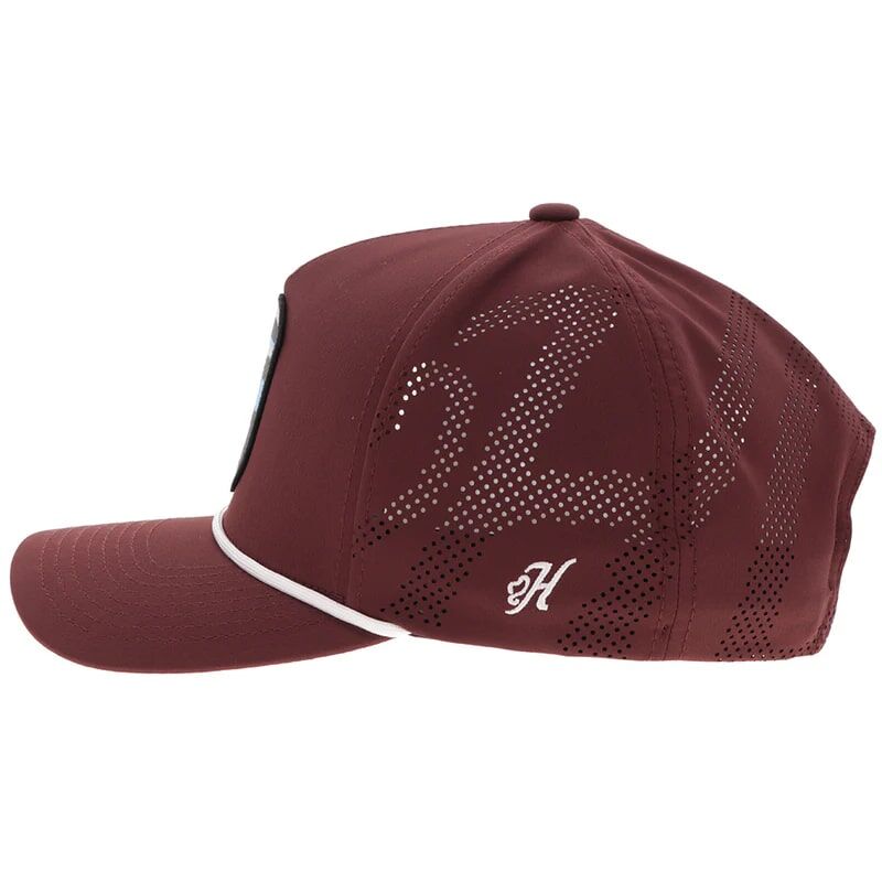 Hooey Men's Cheyenne Hat in Maroon