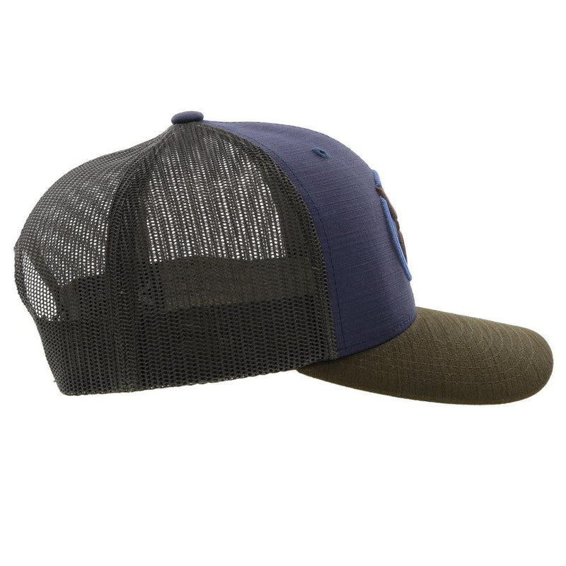 Hooey Men's Strap Roughy Hat in Navy