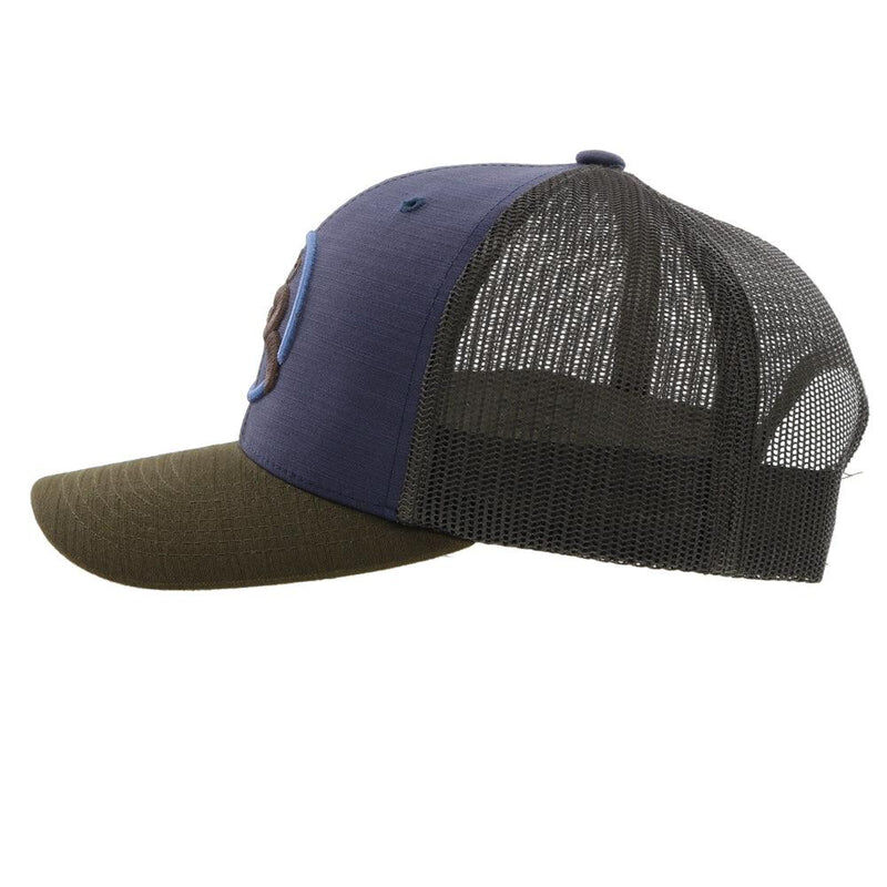 Hooey Men's Strap Roughy Hat in Navy