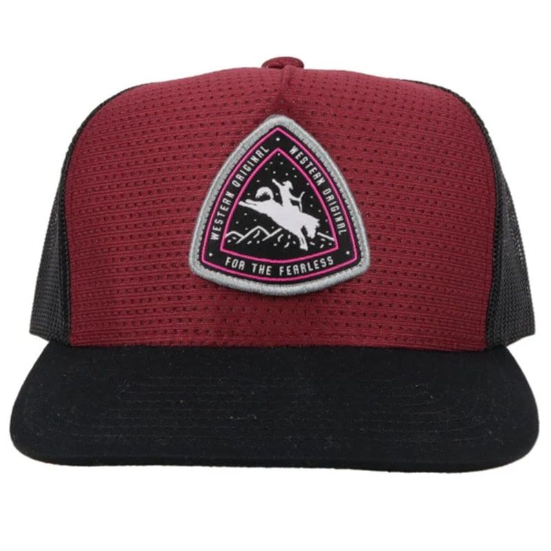 Hooey Men's Summit Hat in Maroon
