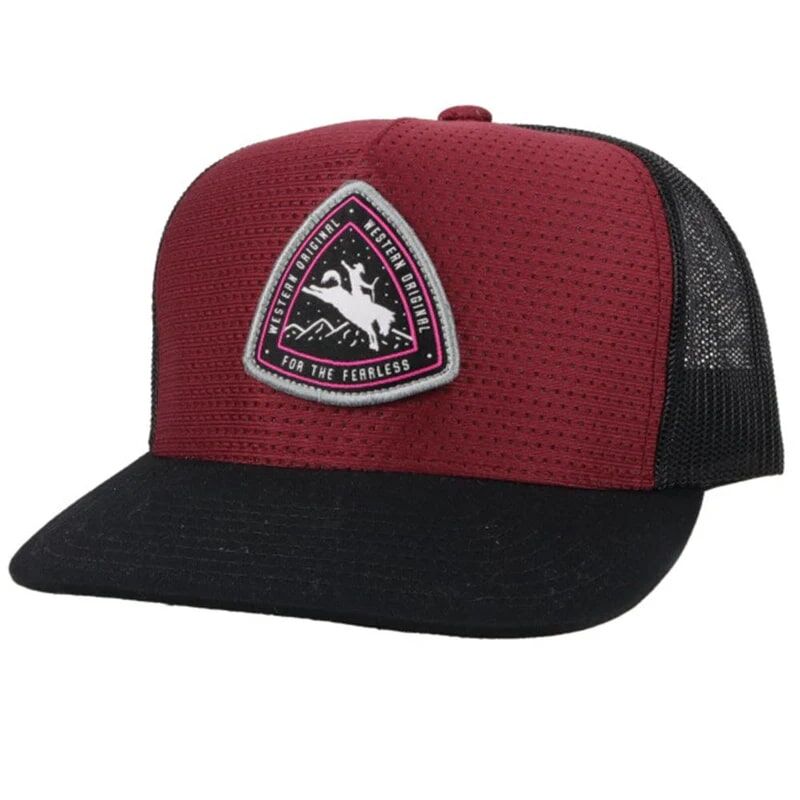 Hooey Men's Summit Hat in Maroon