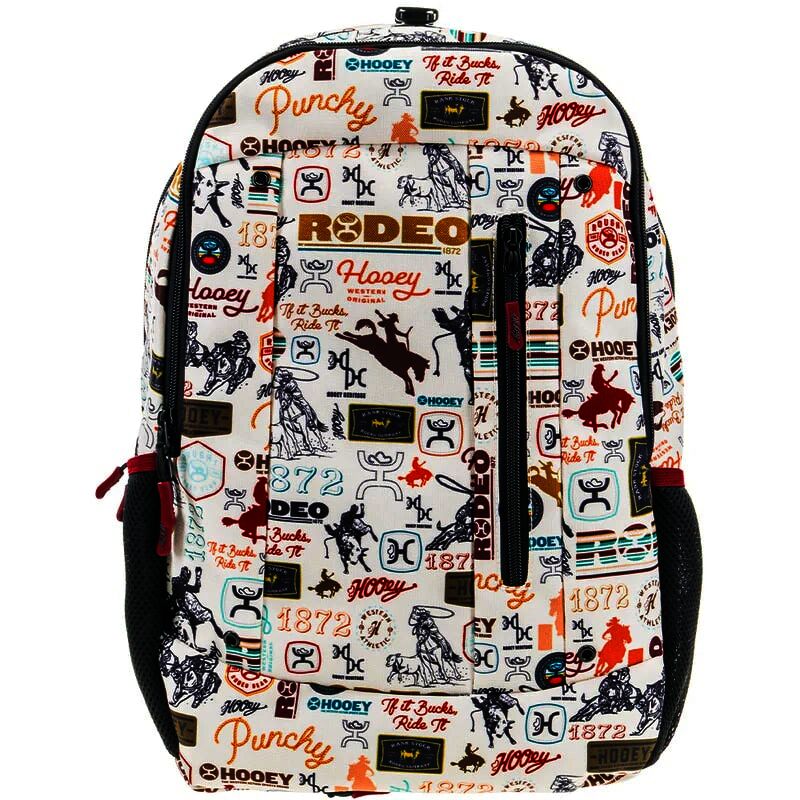Hooey "Rockstar" Backpack in Cream