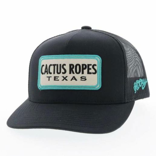 Hooey Kids' Black Cactus Ropes Texas Hat in Black Kids' Clothing
