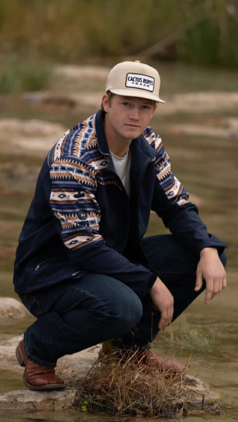 Hooey Men's CR104 Cactus Ropes Hat in Tan