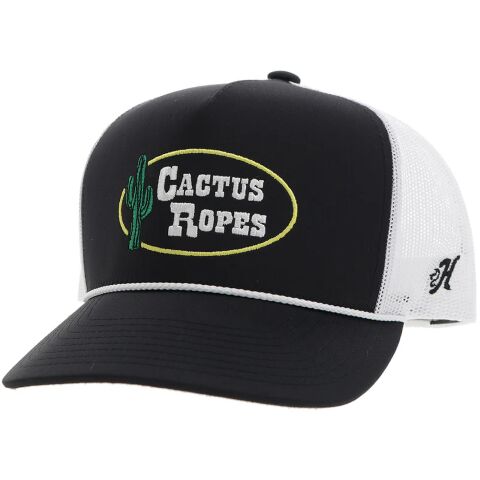 Hooey Men's CR106 Cactus Ropes Hat in Black