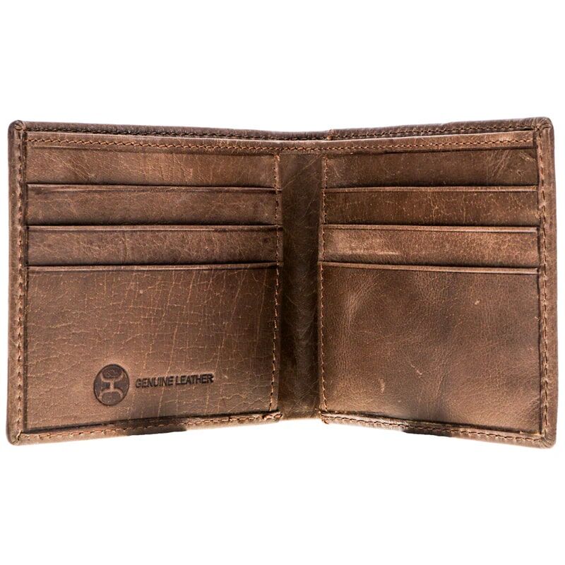 Hooey Men's Hooey Classic Smooth Bifold Wallet in Brown