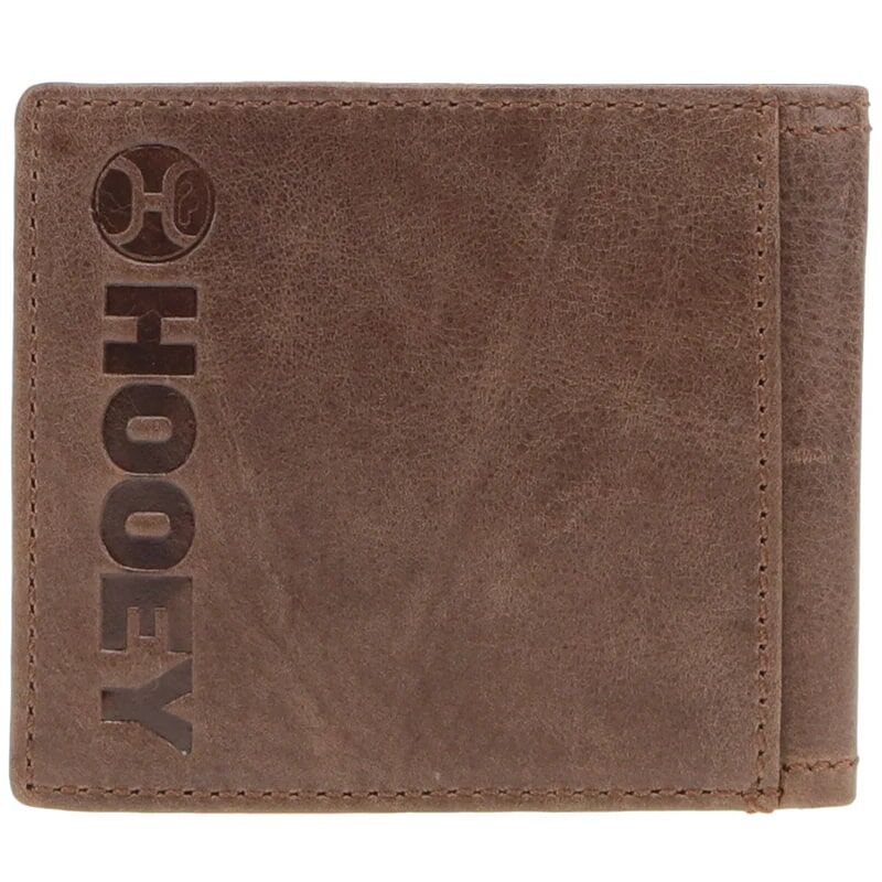 Hooey Men's Hooey Classic Smooth Bifold Wallet in Brown
