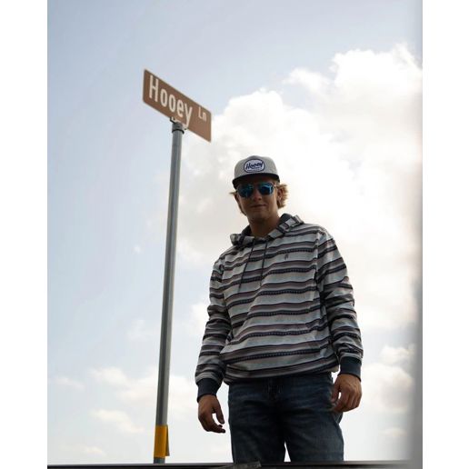 Hooey Men's Mesa Serape Hoody in Black