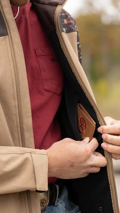 Hooey Men's Aztec Softshell Jacket