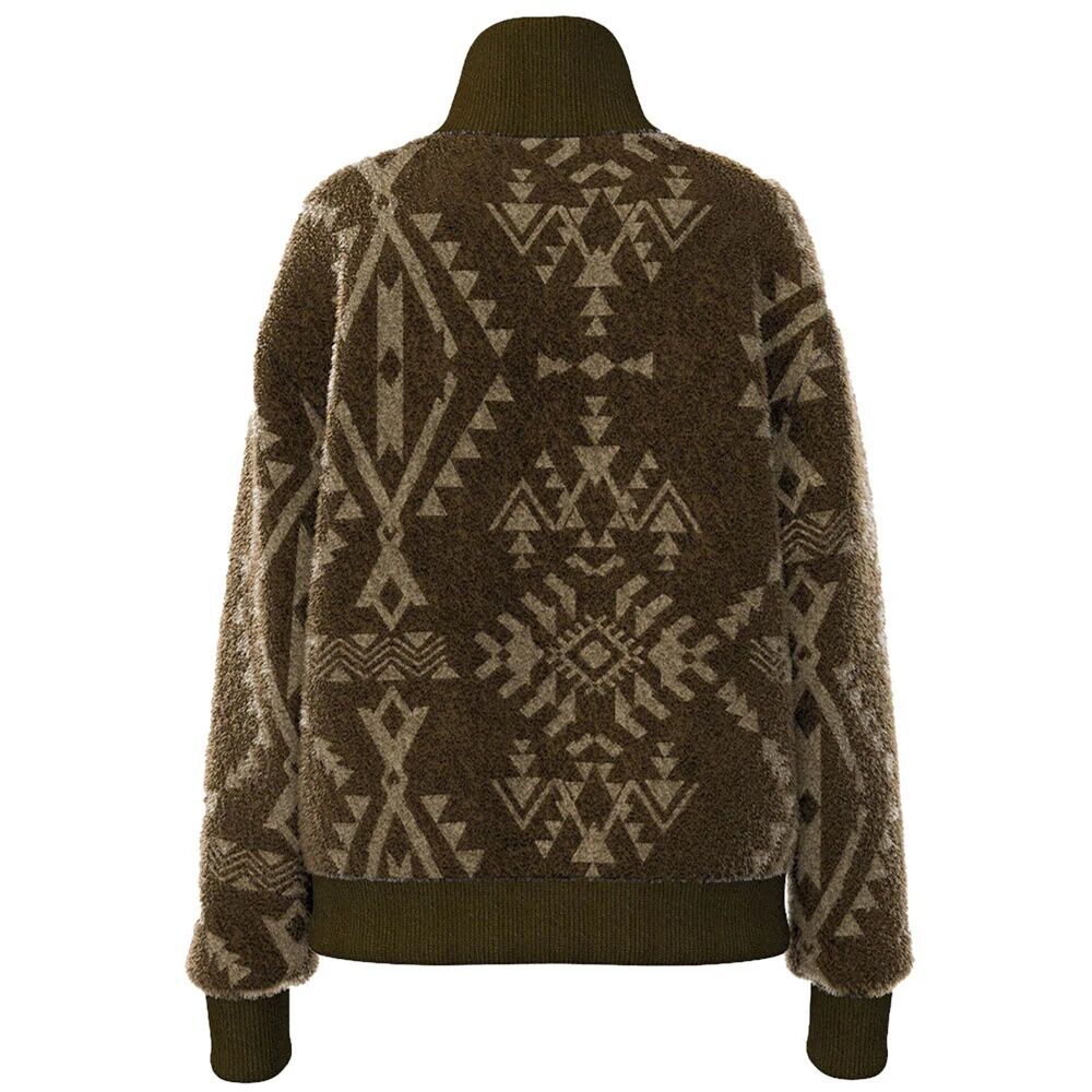 Hooey Women's Aspen Sherpa Aztec Jacket