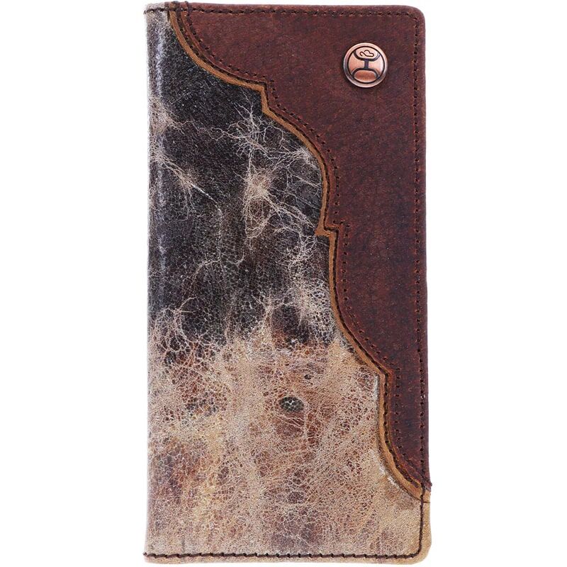 Hooey Men's Chisholm Western Corner Rodeo Wallet in Tricolor
