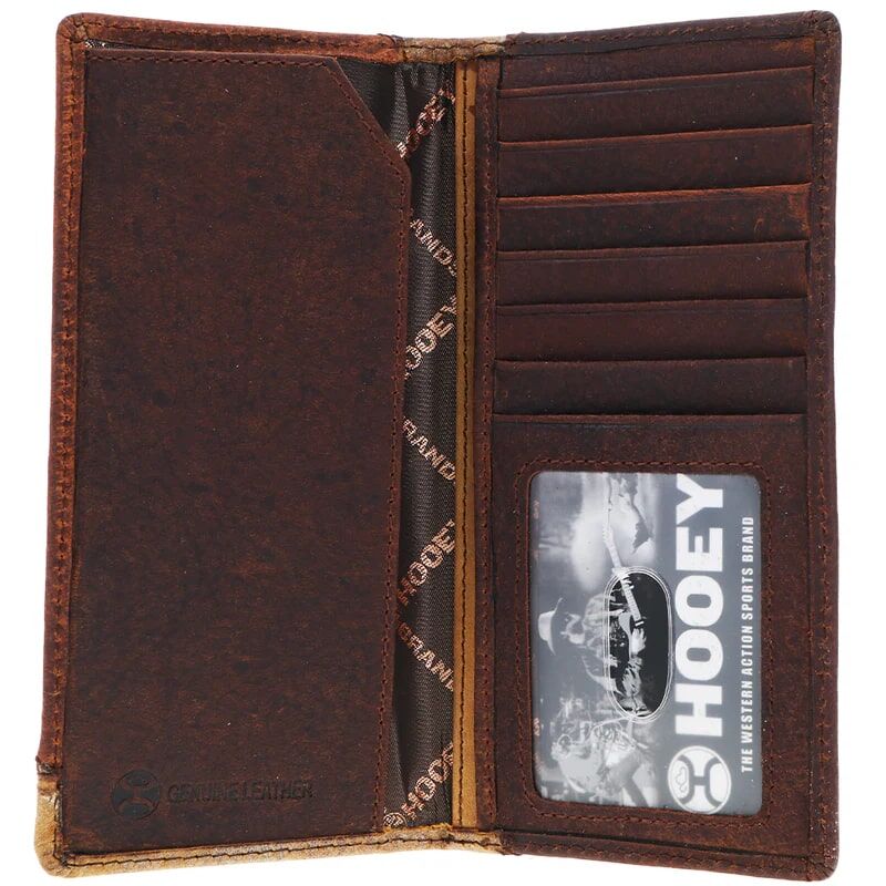 Hooey Men's Chisholm Western Corner Rodeo Wallet in Tricolor