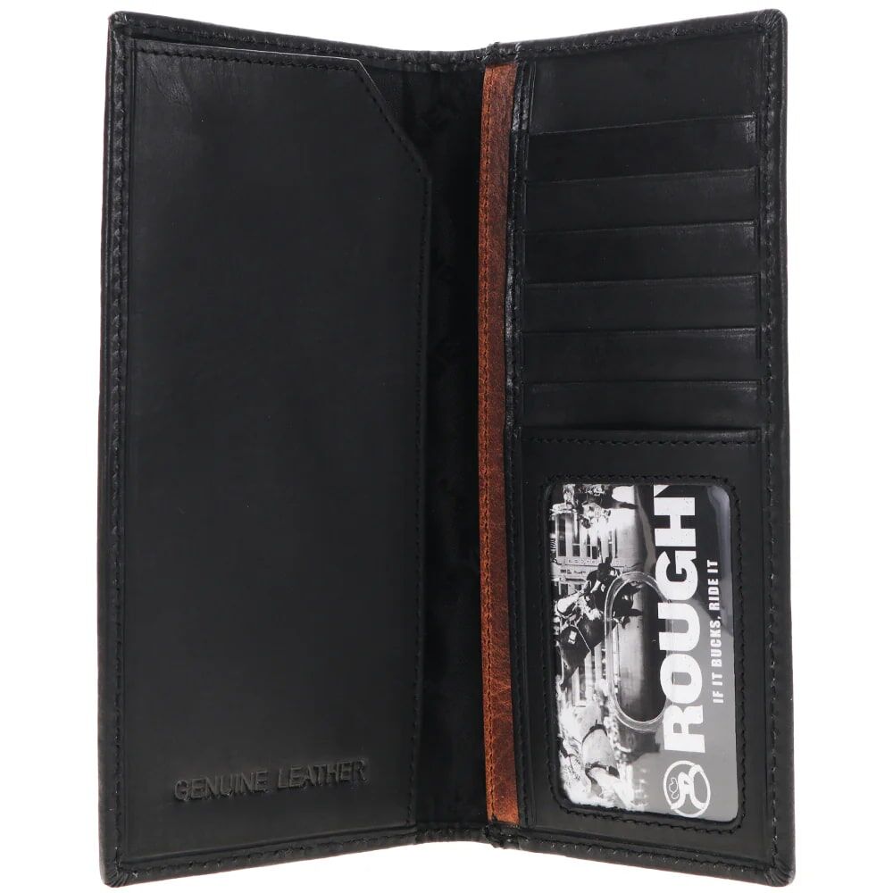 Hooey Men's Smackdown Rodeo Wallet in Black