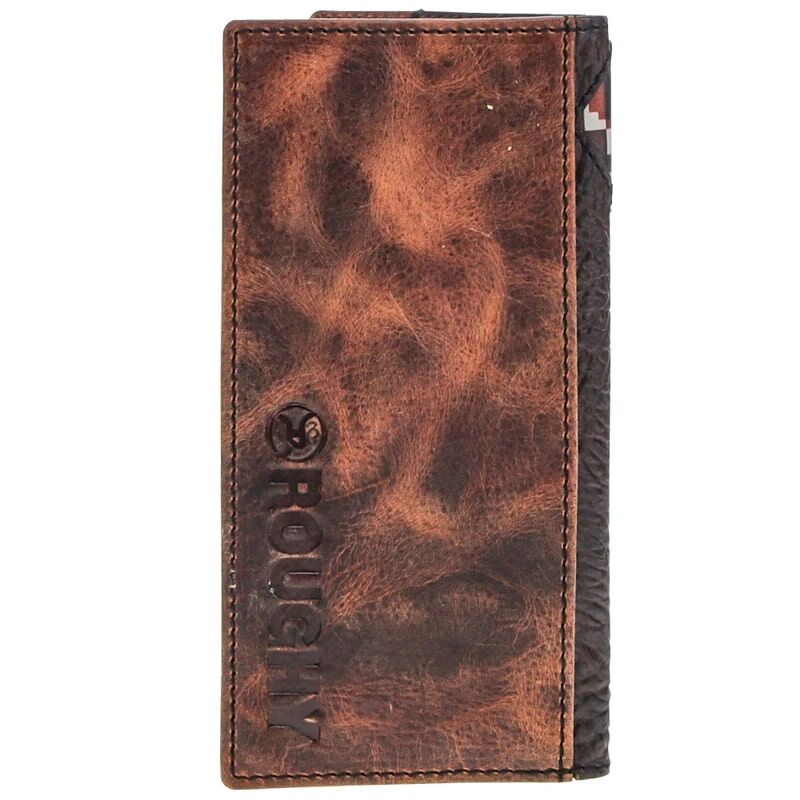 Hooey Men's Tahonta Diamond Patchwork Rodeo Wallet in Brown