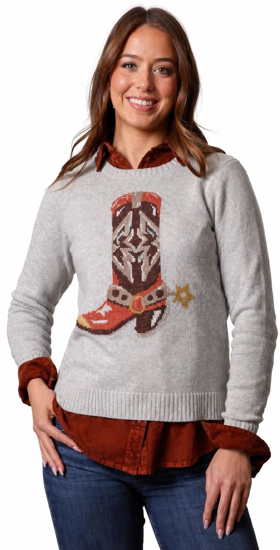 Cotton & Rye Outfitters Women's The Cheyenne Sweater