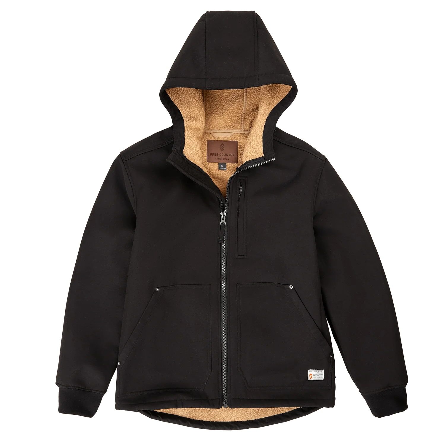 Free Country Men's Wind River Burly Canvas Softshell Jacket