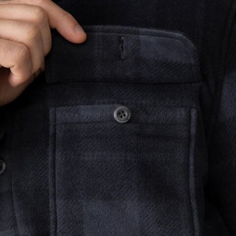 Free Country Men's Mountain Ridge Sueded Chill Out Fleece Jacket