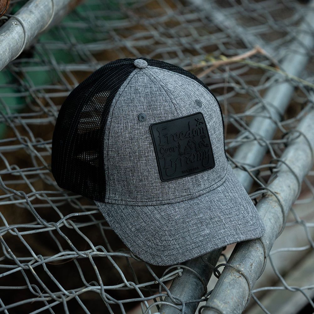 Howitzer Men's Freedom Snapback Hat in Heather Grey