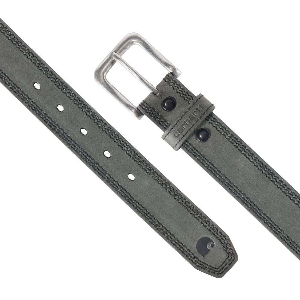 Carhartt Men's Leather Triple Stitch Belt