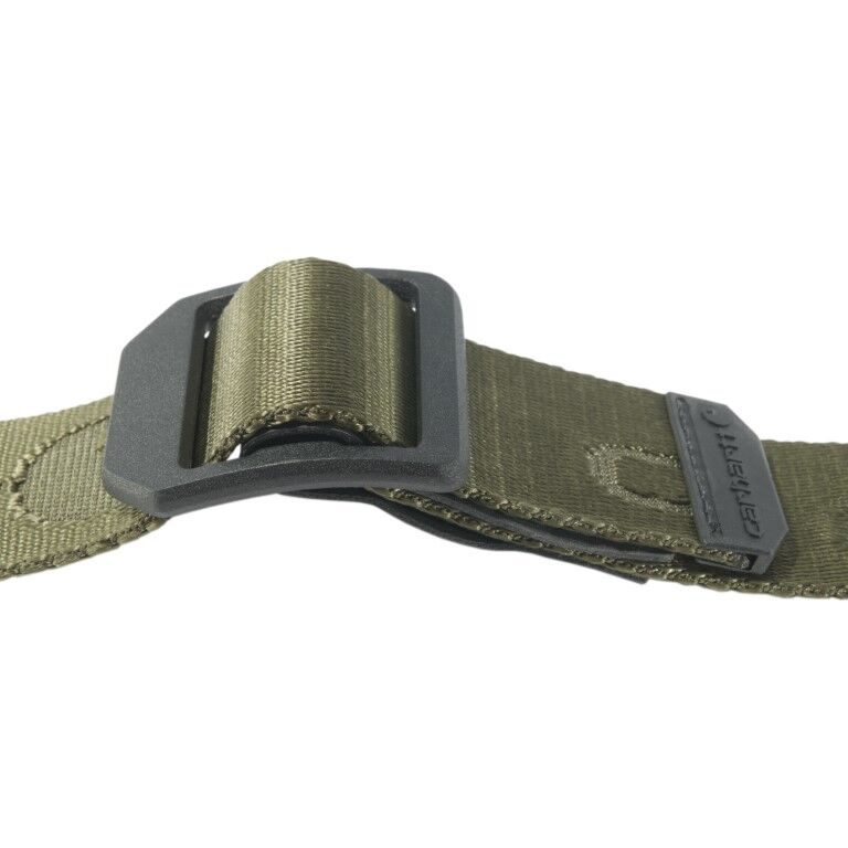 Carhartt Men's Nylon Webbing Ladder Lock Belt in Army Green