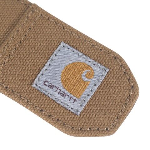 Carhartt Men's Canvas Duck Belt in Carhartt Brown