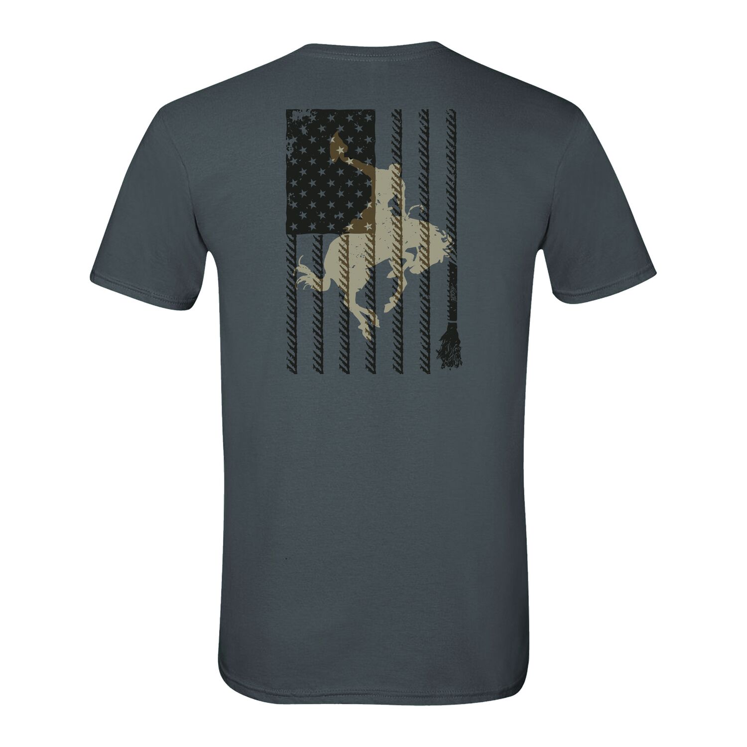 Hooey Men's Hooey Bronc Flag Short Sleeve Shirt