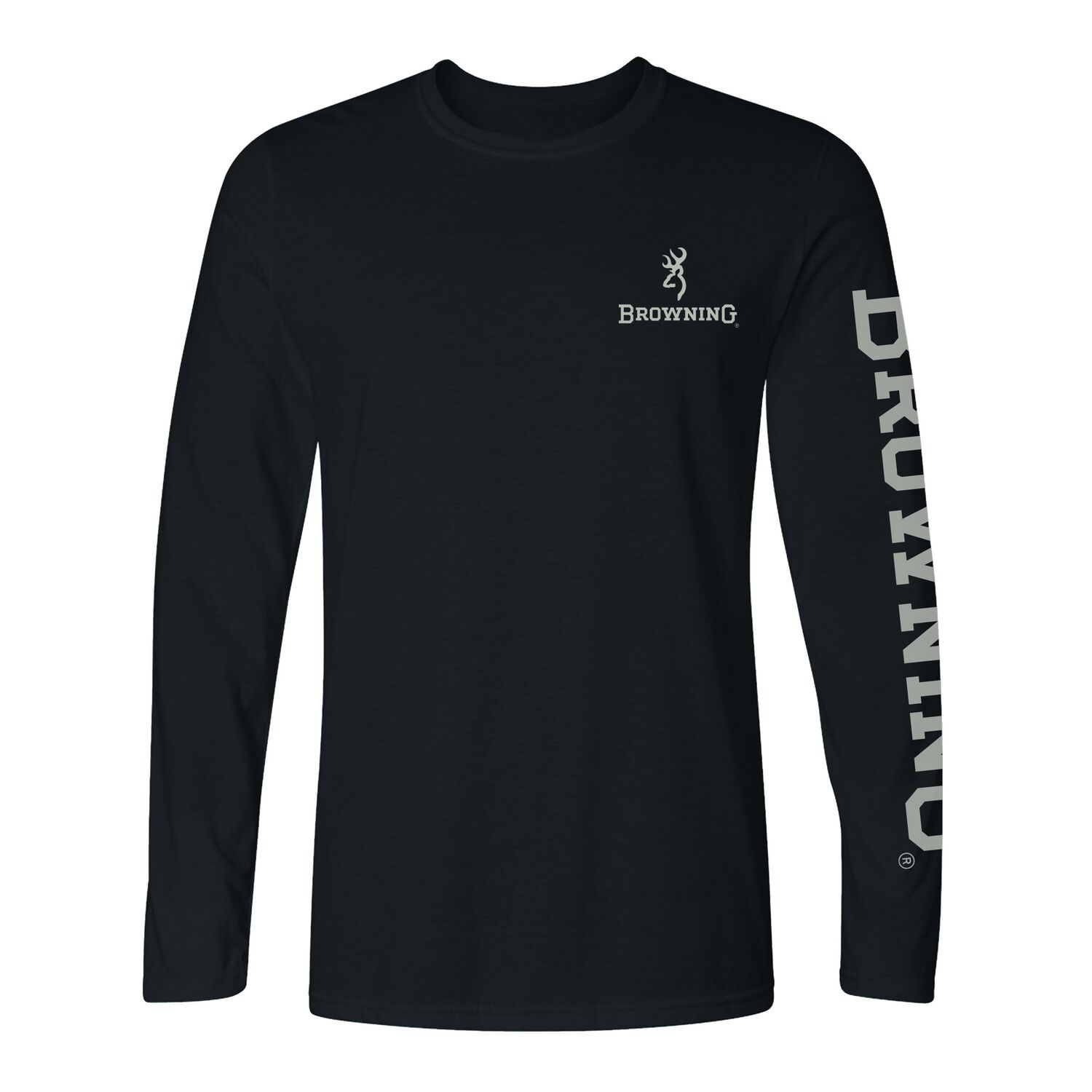 Browning Men's Deer Flag Long Sleeve Shirt