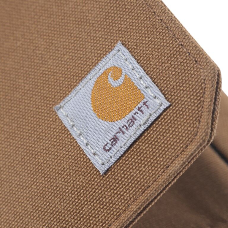 Carhartt Men's Nylon Duck Trifold Wallet in Carhartt Brown